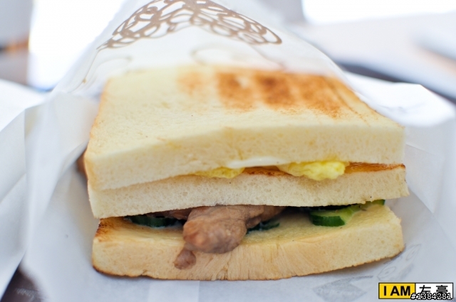 [食記] 喜得炭火燒三明治  (早餐篇)