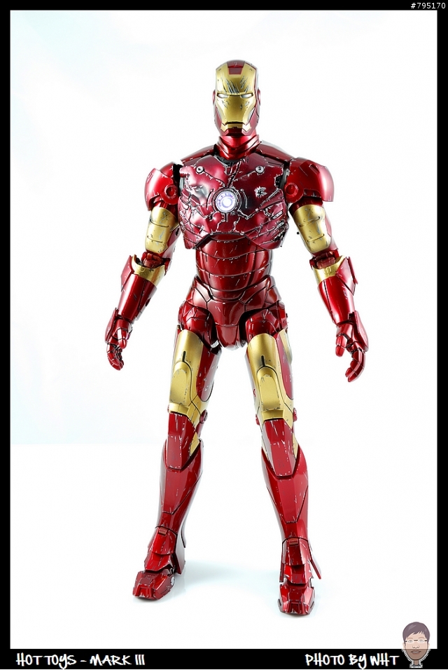 【開箱】HOT TOYS - MARK III 戰損版 + 補色分享