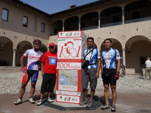 歐洲最長距離單車挑戰活動1001 Miglia Italia 1600K