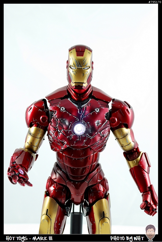 【開箱】HOT TOYS - MARK III 戰損版 + 補色分享