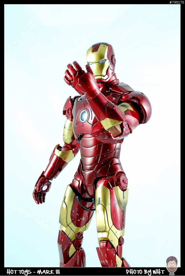 【開箱】HOT TOYS - MARK III 戰損版 + 補色分享