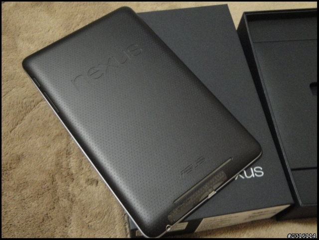 台版市售Nexus7的菜鳥開箱文