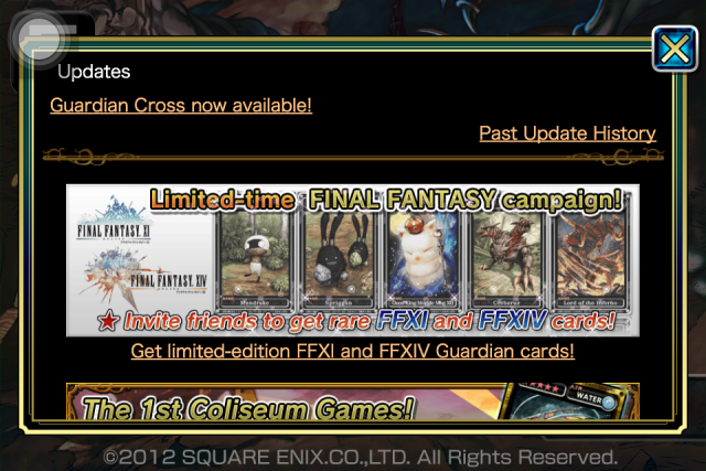 [介绍游戏] 由Final Fantasy 團隊親手打造，遊戲要素相當多樣的魔獸卡片遊戲（免費 )
