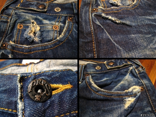 PRPS Japan Wrinkle wash GTO P35P02I & Barracuda P35P03I