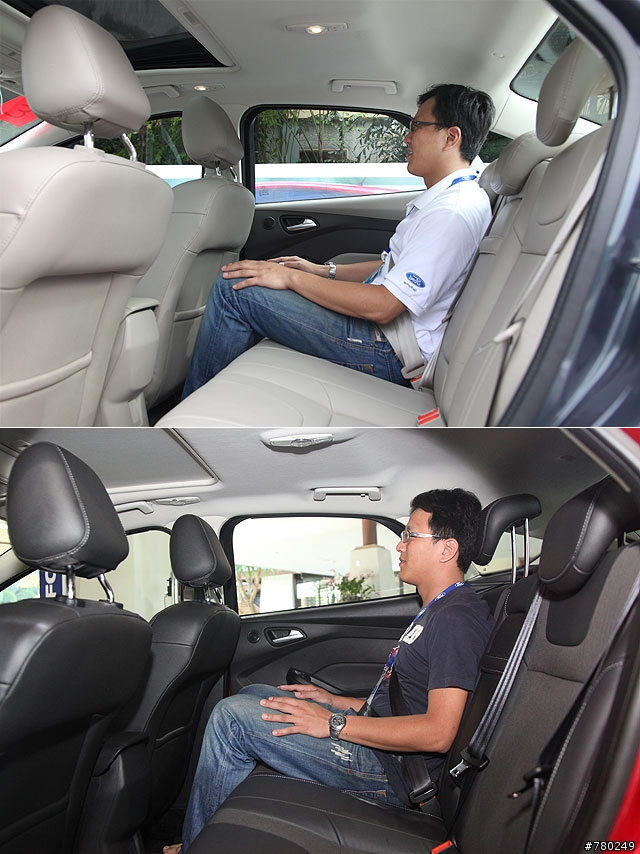 2012 NEW FOCUS 好像沒有後座冷氣出風口??