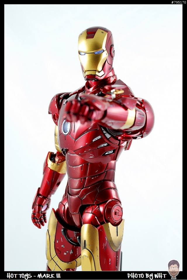【開箱】HOT TOYS - MARK III 戰損版 + 補色分享