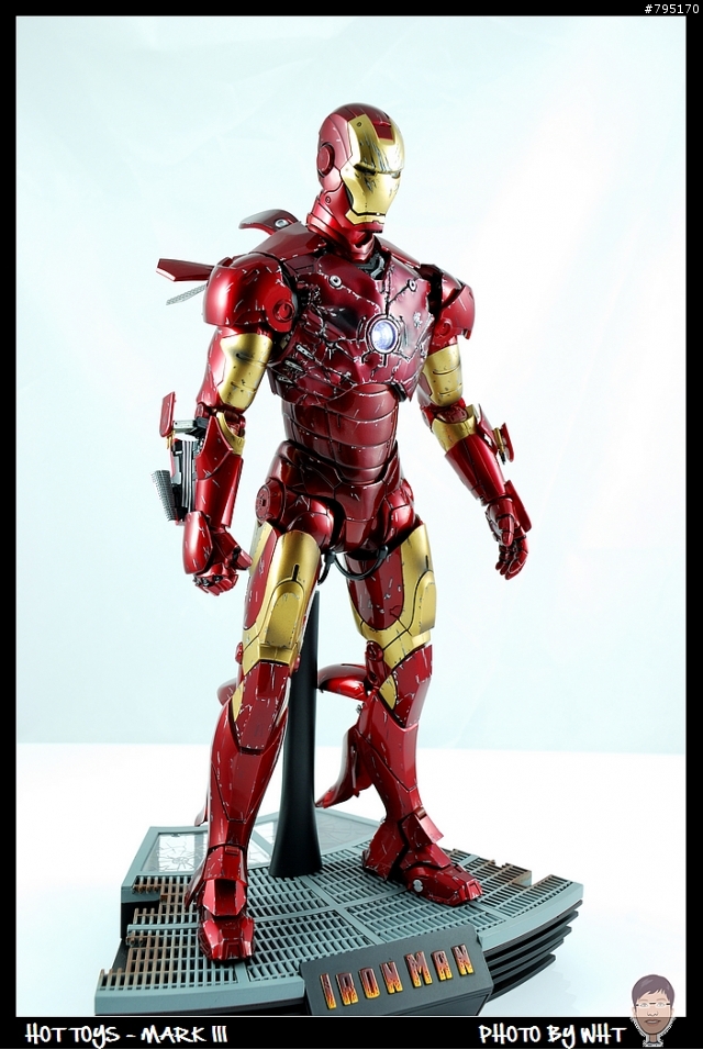 【開箱】HOT TOYS - MARK III 戰損版 + 補色分享