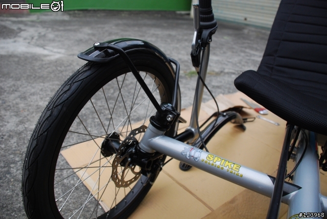 [開箱]美國TRIDENT TRIKES spike1 三輪摺疊斜躺車
