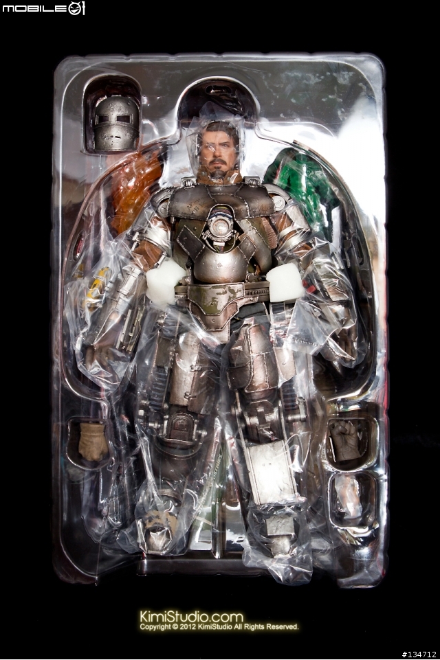 Hot Toys Iron Man Mark I 2.0 開箱－鋼鐵人123456大集合