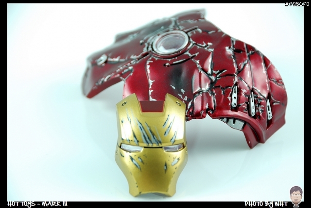 【開箱】HOT TOYS - MARK III 戰損版 + 補色分享