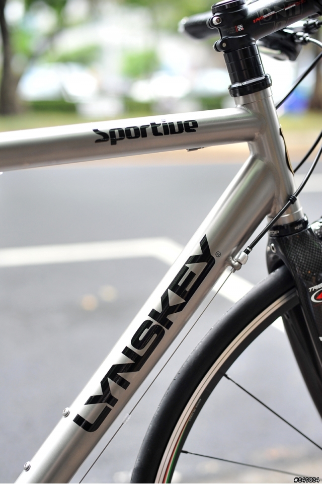 [組車日記] Lynskey Sportive-F鈦合金公路車，平把版本客組車