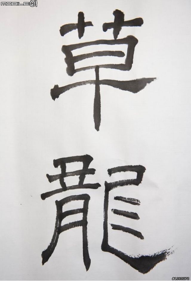很貴的墨條!  墨運堂百選墨 五十種完成紀念墨 "草龍"