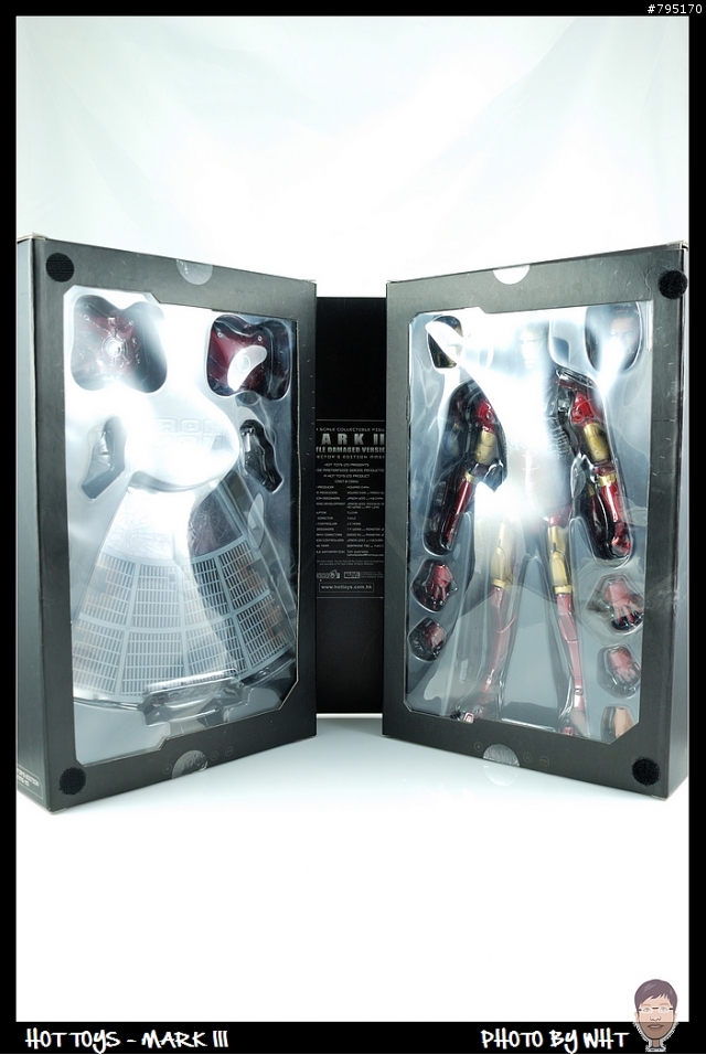 【開箱】HOT TOYS - MARK III 戰損版 + 補色分享