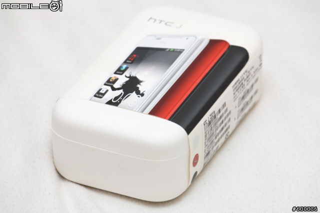 [開箱] HTC J 紅的明顯!