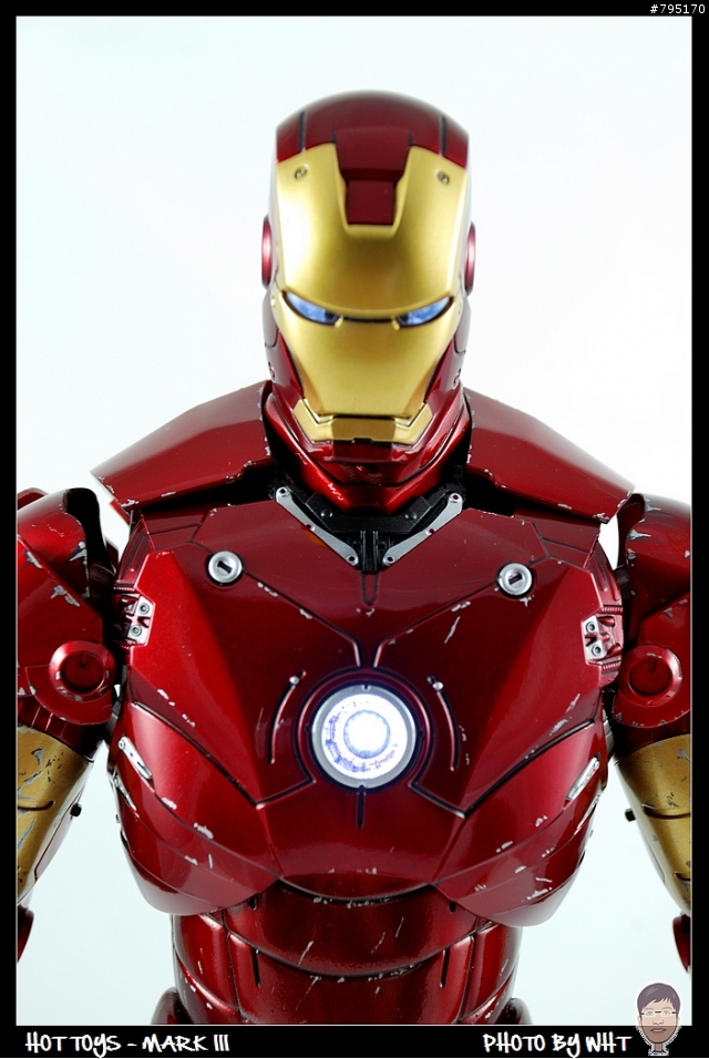 【開箱】HOT TOYS - MARK III 戰損版 + 補色分享