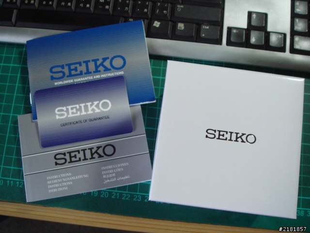 SEIKO Sportura 開箱~~~(圖沒有很多~)