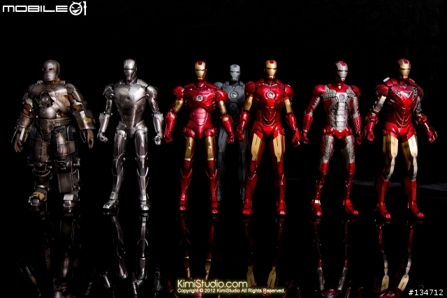 Hot Toys Iron Man Mark I 2.0 開箱－鋼鐵人123456大集合