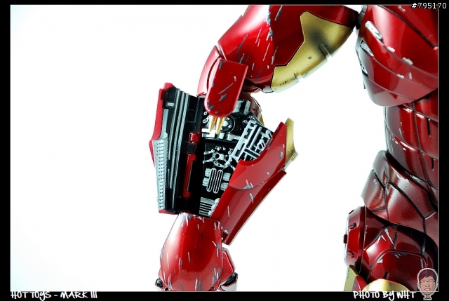 【開箱】HOT TOYS - MARK III 戰損版 + 補色分享