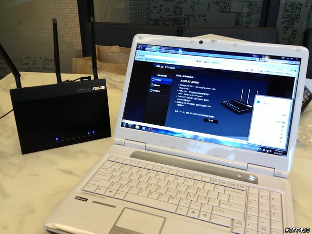 [開箱] ASUS RT-AC66U開箱 & 不專業測試