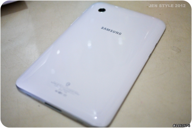 Samsung Galaxy Tab 2 7.0 晚來的簡約開箱文