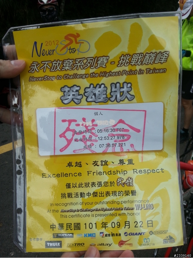 武嶺騎行集錦