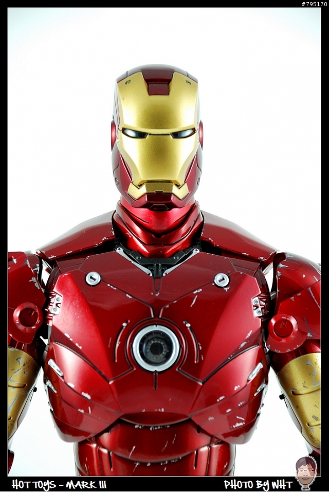 【開箱】HOT TOYS - MARK III 戰損版 + 補色分享