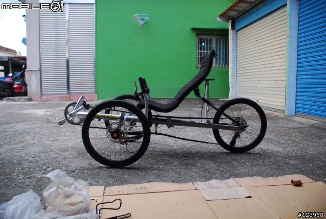 [開箱]美國TRIDENT TRIKES spike1 三輪摺疊斜躺車