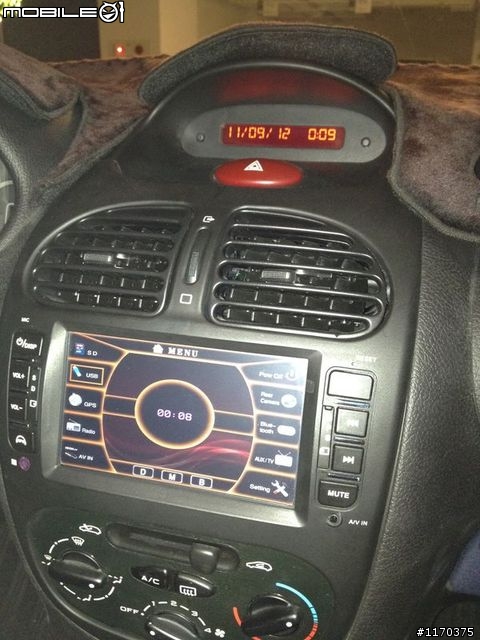 [開箱] 車用主機 for Peugeot 206