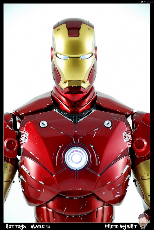 【開箱】HOT TOYS - MARK III 戰損版 + 補色分享