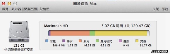 佔硬碟的問題