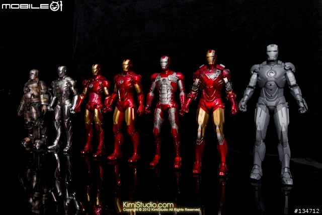 Hot Toys Iron Man Mark I 2.0 開箱－鋼鐵人123456大集合