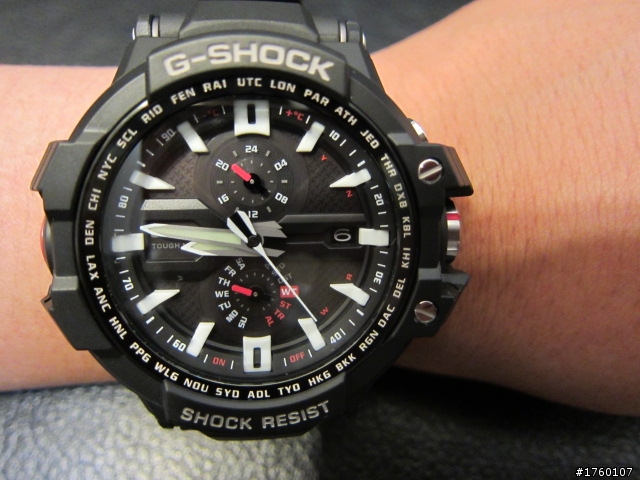 [開箱]~~史上超霸、最殺的G-SHOCK~~太陽能電波錶 GW-A1000-1A 開箱