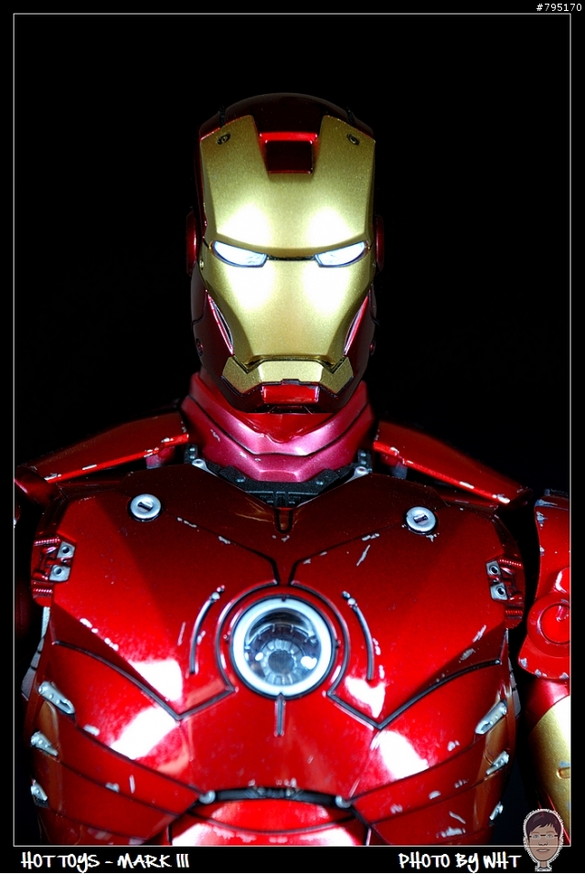 【開箱】HOT TOYS - MARK III 戰損版 + 補色分享