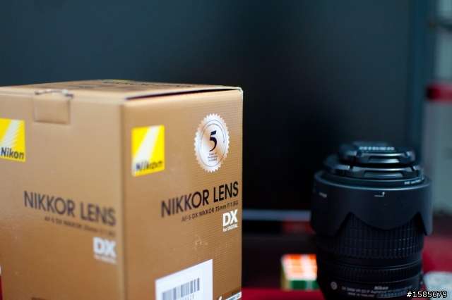 [開箱] 開不膩的35mm F1.8G