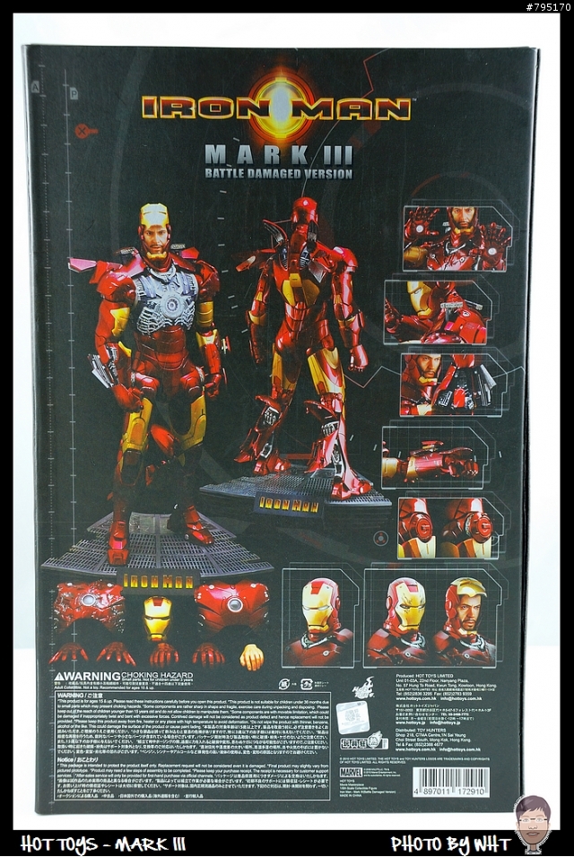 【開箱】HOT TOYS - MARK III 戰損版 + 補色分享