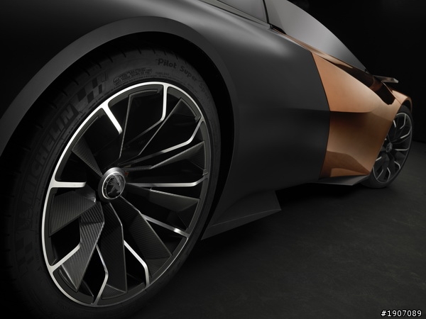 680匹柴電概念超跑─PEUGEOT Onyx