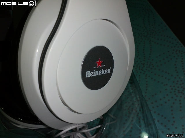 【開箱文】海尼根Heineken白色聖潮活動加購(偽)類潮牌中耳罩型耳機
