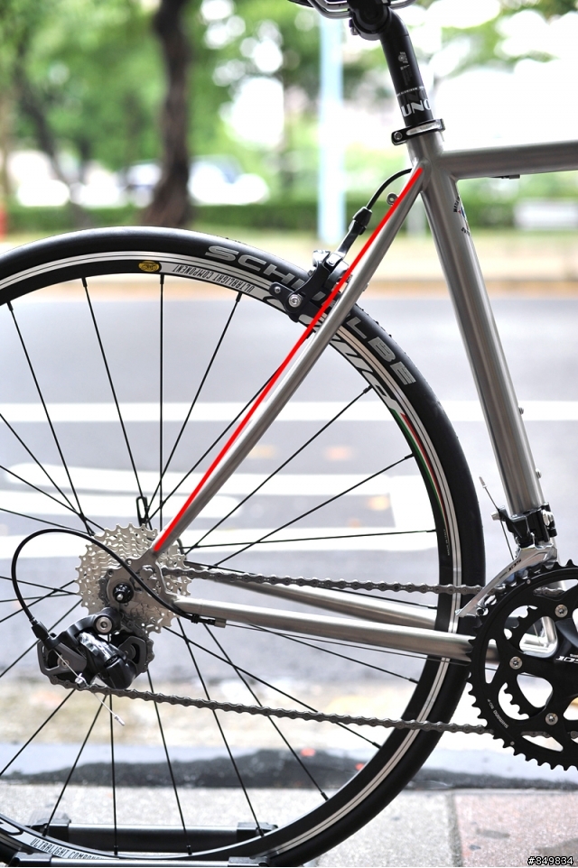 [組車日記] Lynskey Sportive-F鈦合金公路車，平把版本客組車