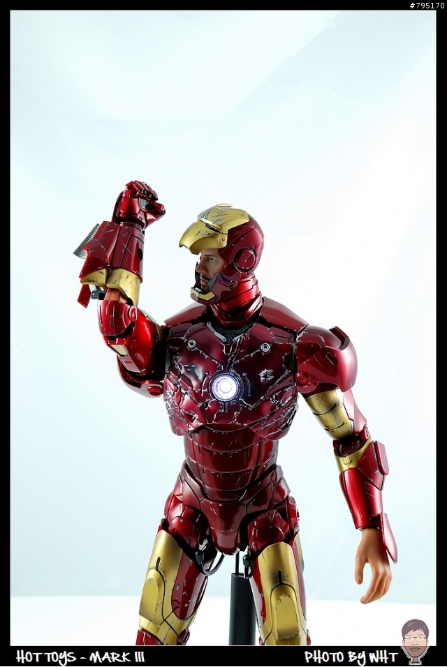 【開箱】HOT TOYS - MARK III 戰損版 + 補色分享