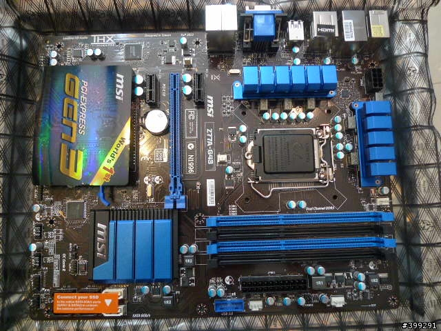 便宜也有好貨～MSI Z77A-G43開箱分享