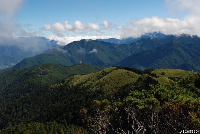 合歡群峰獨走
