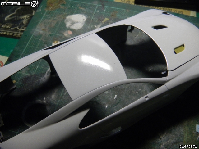 [1/24車模改裝分享] 雙神會戰 東洋神劍(LFA)vs東瀛戰神(GTR) 製作第2篇
