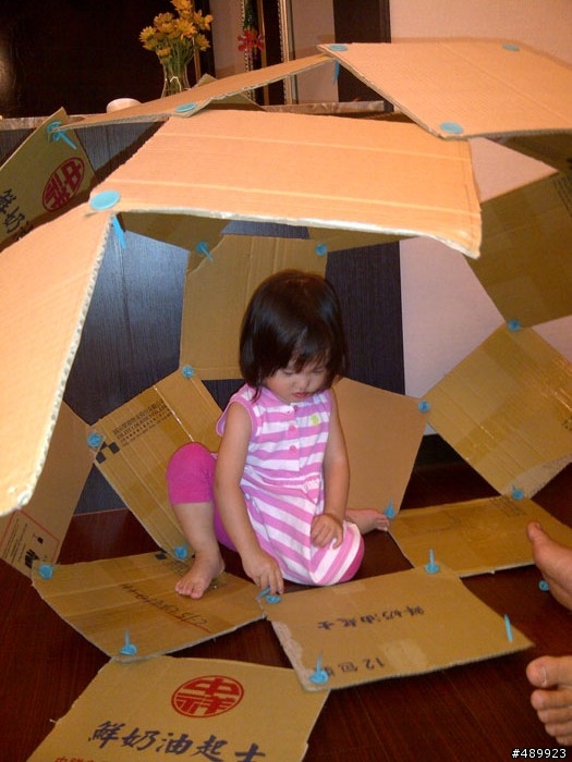 鋼鐵人 MARK VI 1:1 模型製作過程分享 – 紙箱手創 DIY