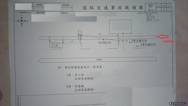 車禍肇因詢問