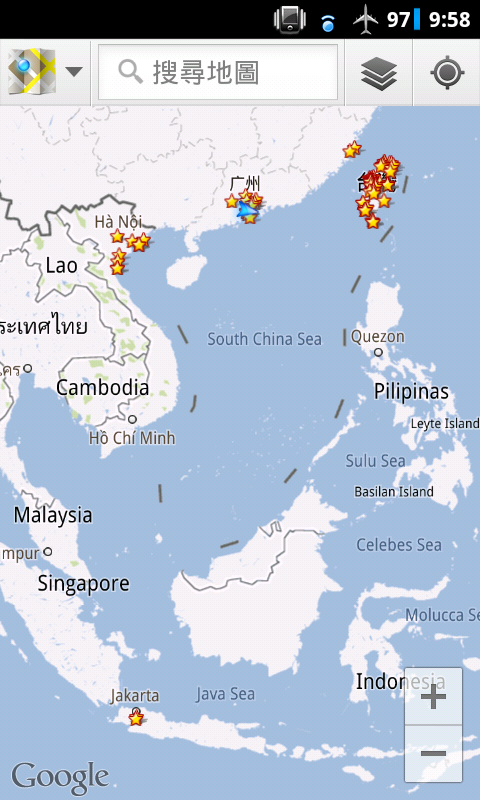 關於GOOGLE地圖 我的位置 同步問題