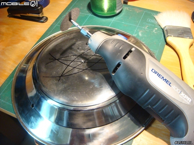 DIY 一個 COLEMAN 220J 氣化燈之反射罩