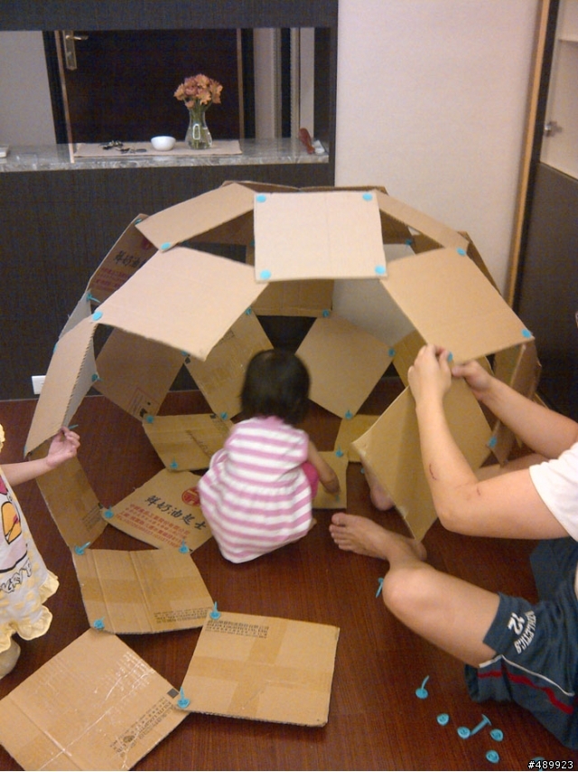 鋼鐵人 MARK VI 1:1 模型製作過程分享 – 紙箱手創 DIY