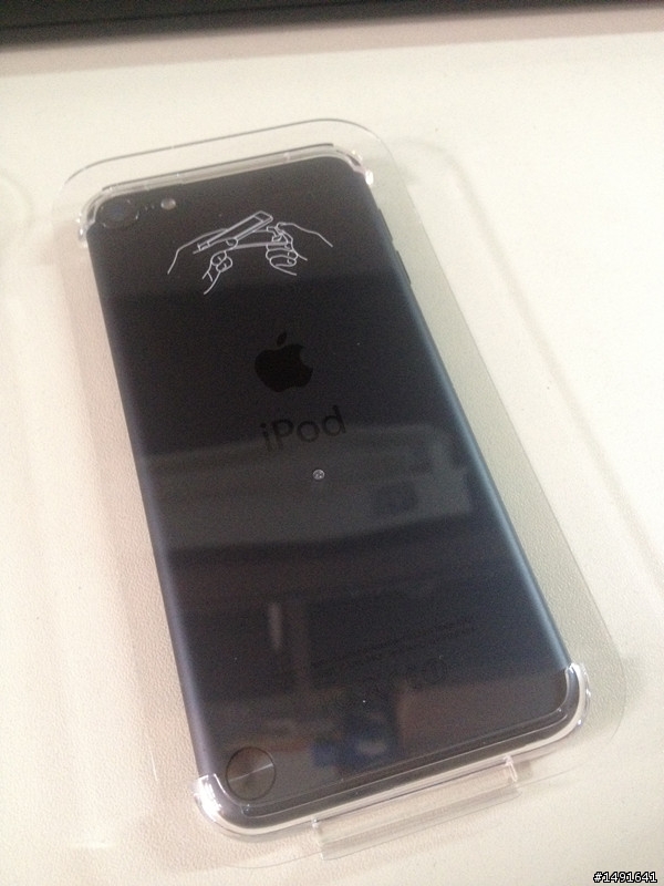 ipod touch 5th 黑色開箱