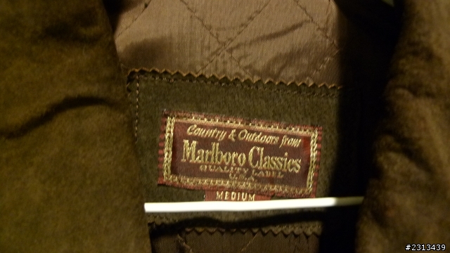 Marlboro classics 麂皮短大衣