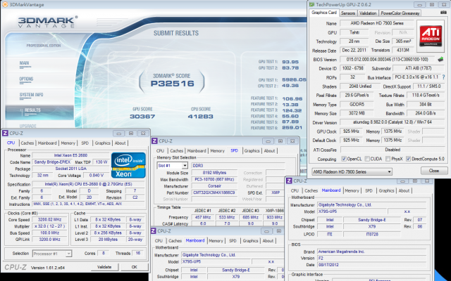 Intel Xeon E5-2680與GIGABYTE X79S-UP5 Server級效能分享